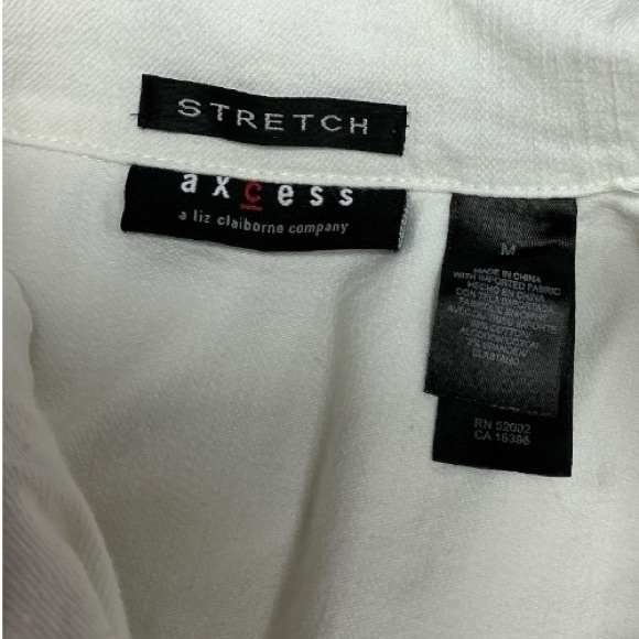 Liz Claiborne EC - Off-White Denim Jacket - Picture 2 of 5